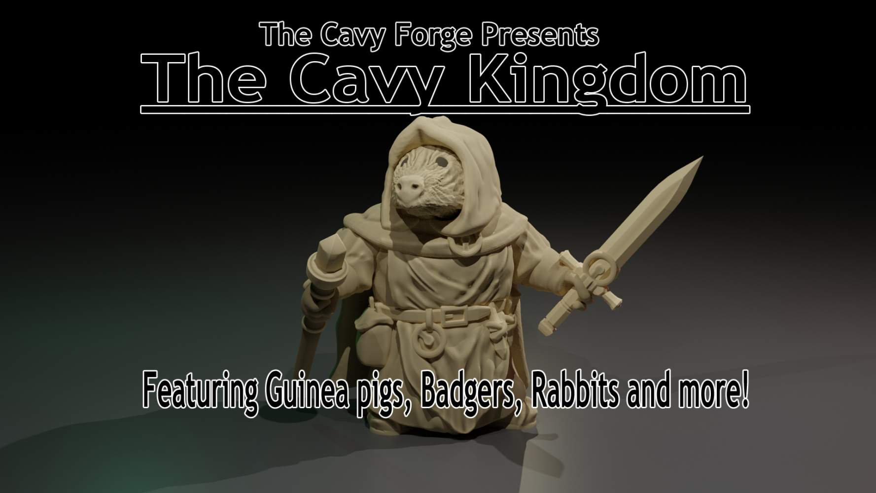 The Cavy Kingdom Expands - Fantasy Guineas, Lizards, Badgers, Rabbits and more!