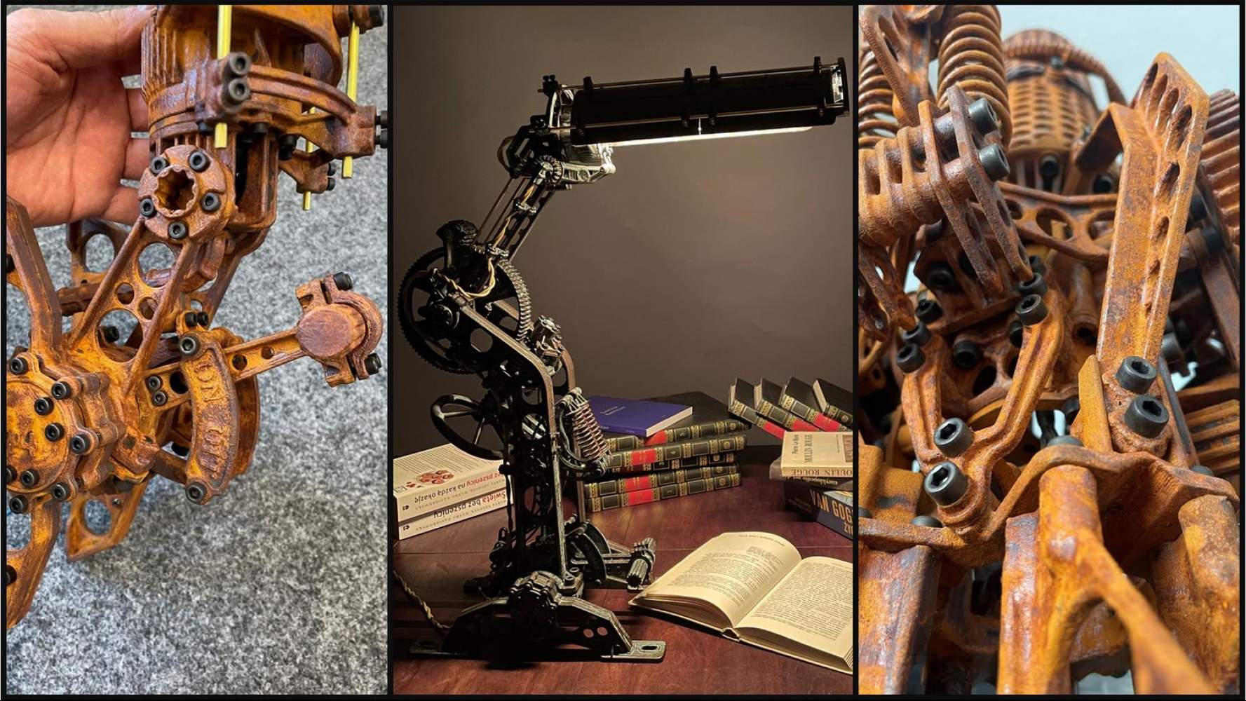 Steampunk Style Lamps for 3D printing DYI