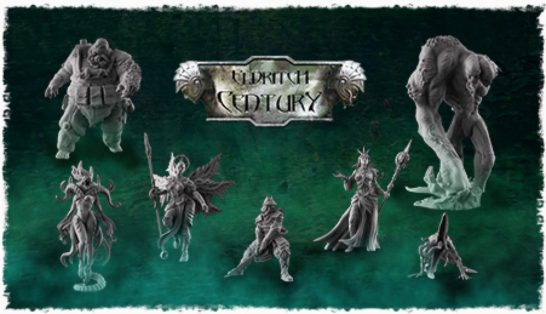 Eldritch Century - 3D Printable miniatures and tales