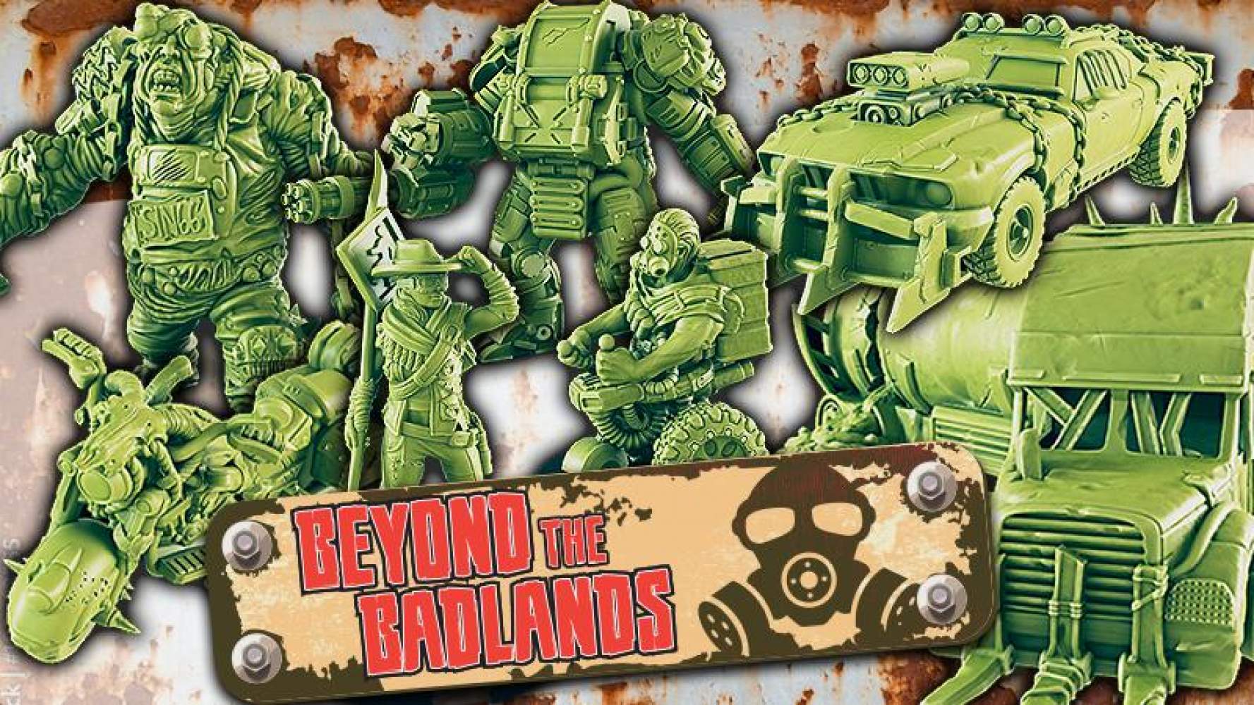 Beyond the Badlands - Wasteland Minis, Vehicles, & Scenics