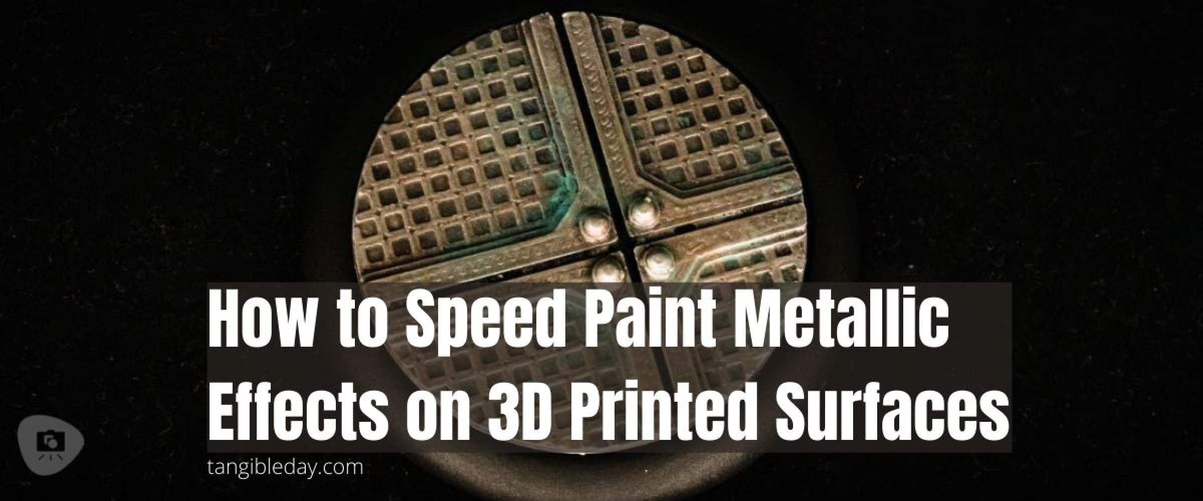 How to Speed Paint Realistic Metallic Effects on 3D Printed Parts -  Community Stories ▷ learn and write about 3D printing