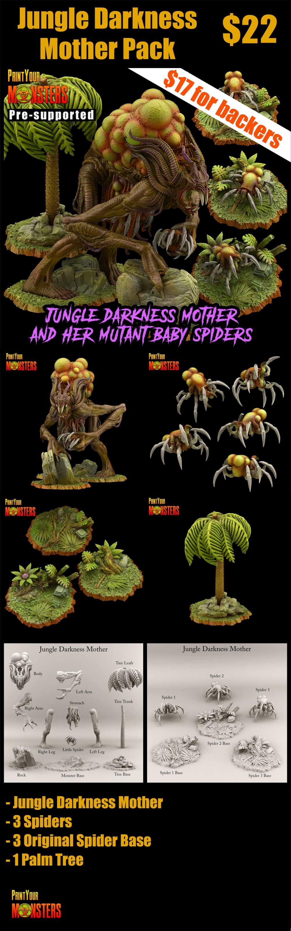 Jungle Darkness Mother Pack