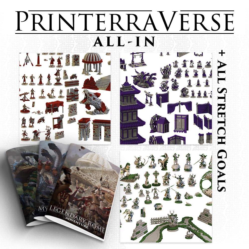 The PrinterraVerse All-in (exclusive access to stretch goals)'s Cover