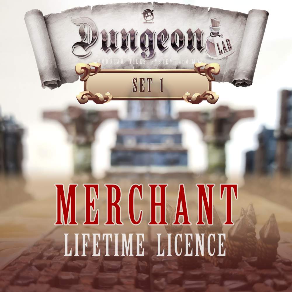 Dungeon Lab - SET 1  MERCHANT's Cover