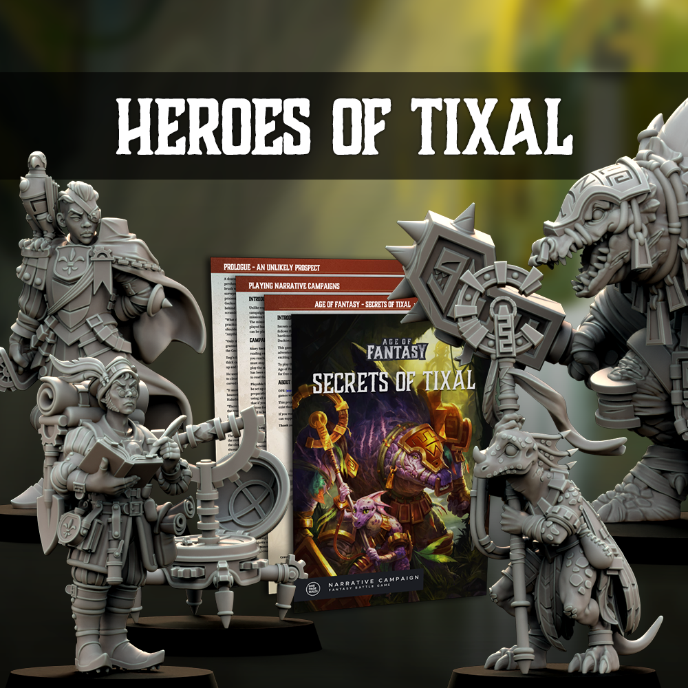 Tier 1: Heroes of Tixal's Cover