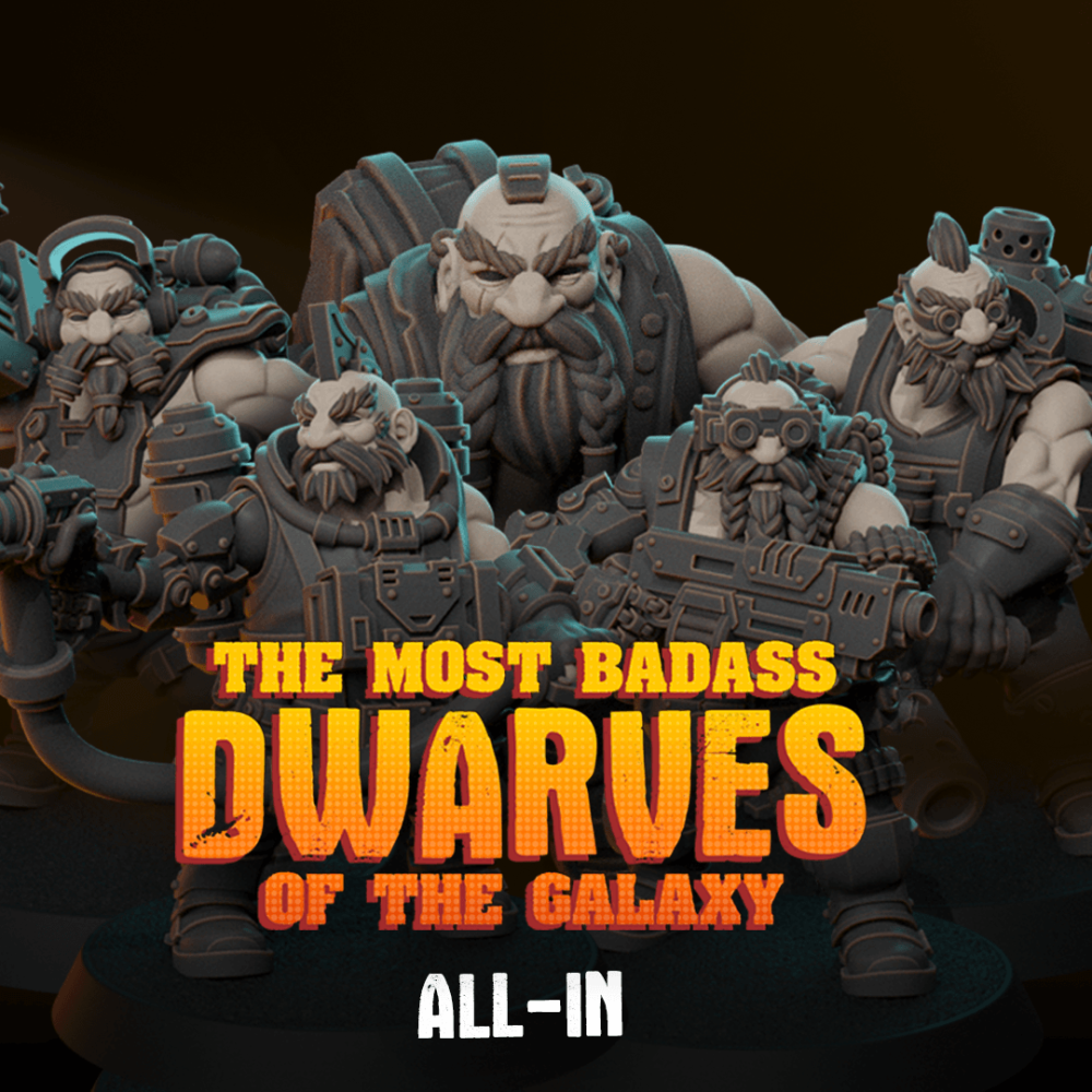 Sci-Fi Dwarves - Vanguard - All-In's Cover