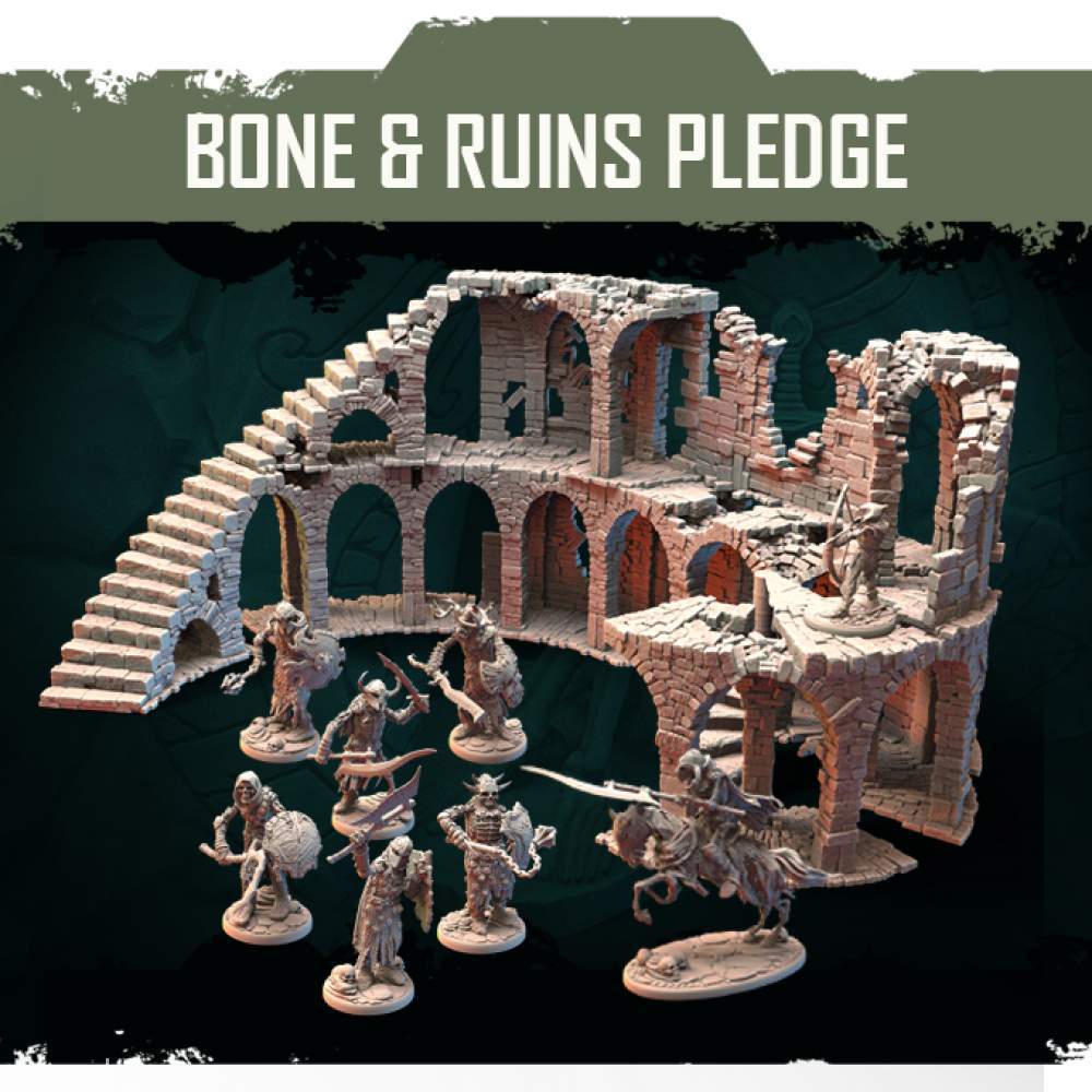 NIFLHEIM: Bones & Ruins Pledge's Cover