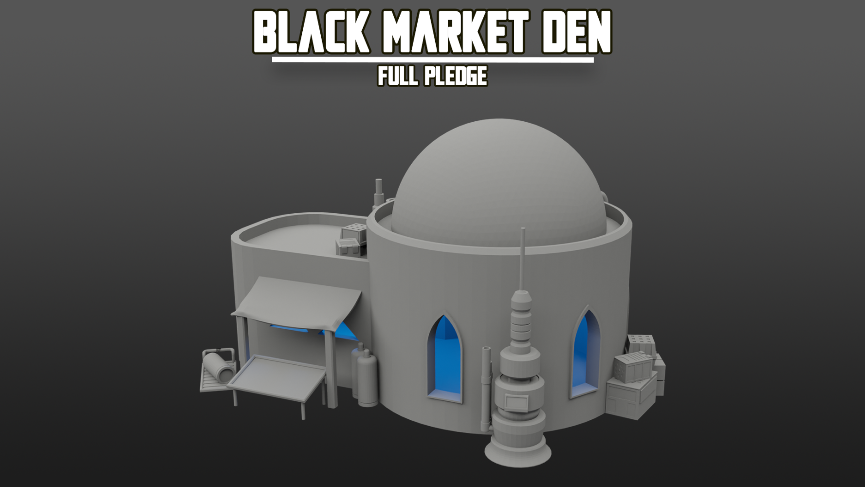 Black Market Den - Full's Cover