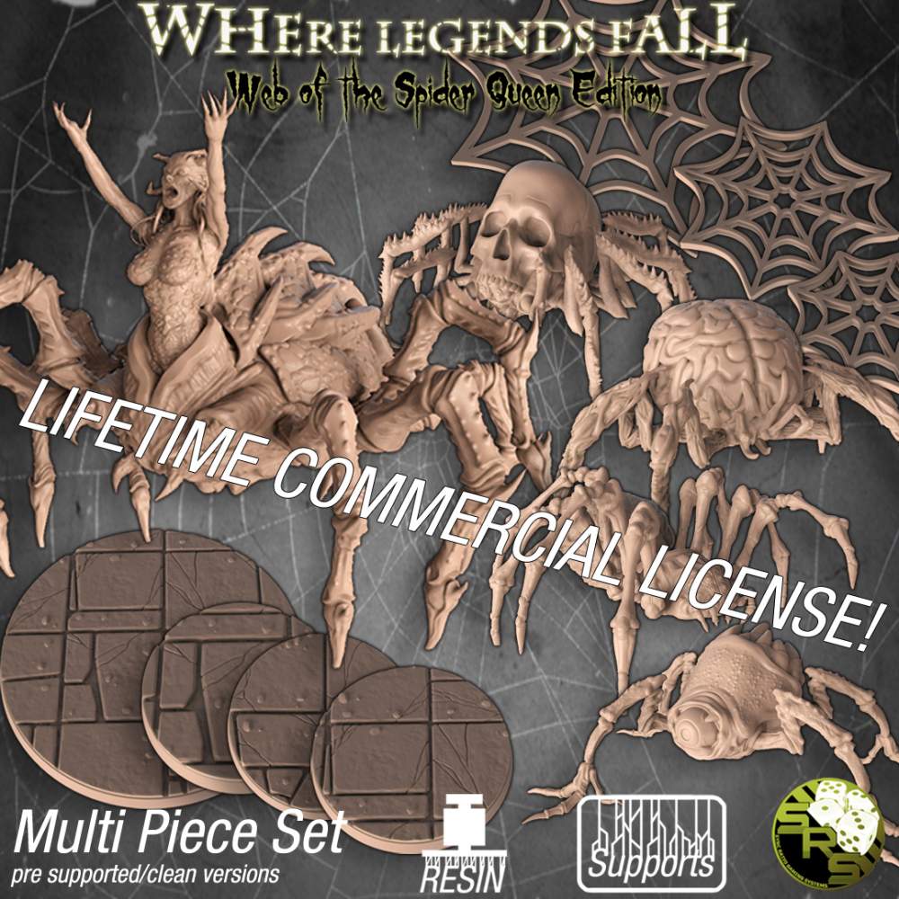 Web of the Spider Queen All In Lifetime Commercial Pledge's Cover