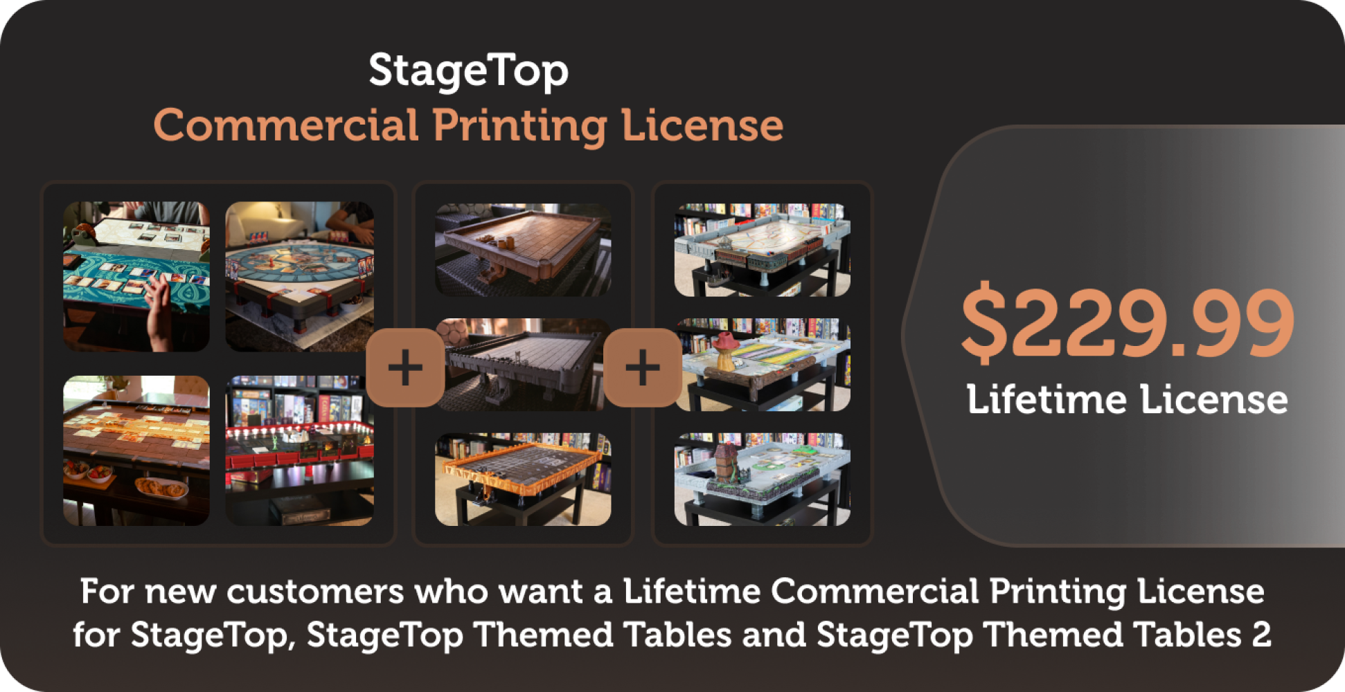 StageTop Commercial Printing License's Cover