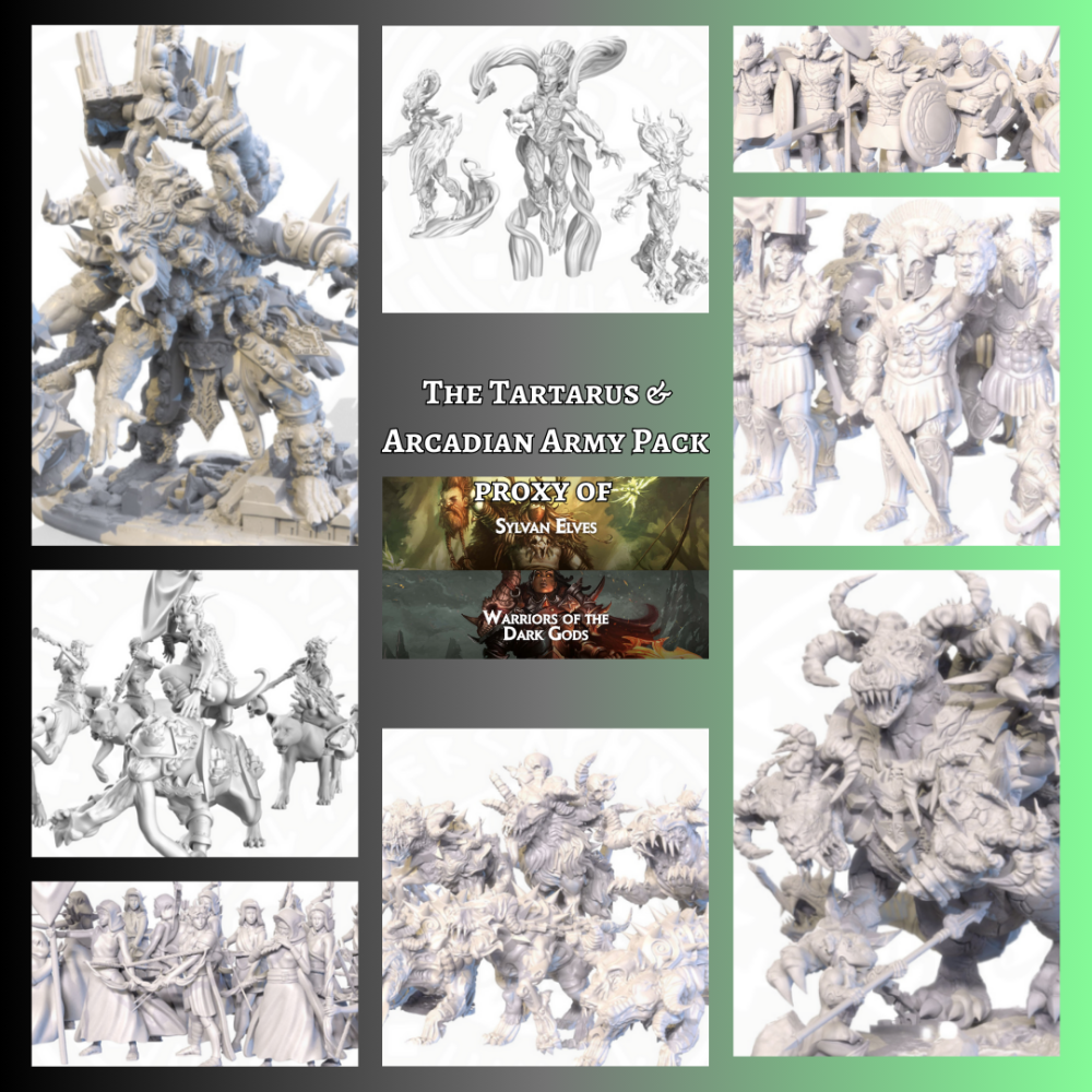 The Tartarus & Arcadian Army Pack's Cover
