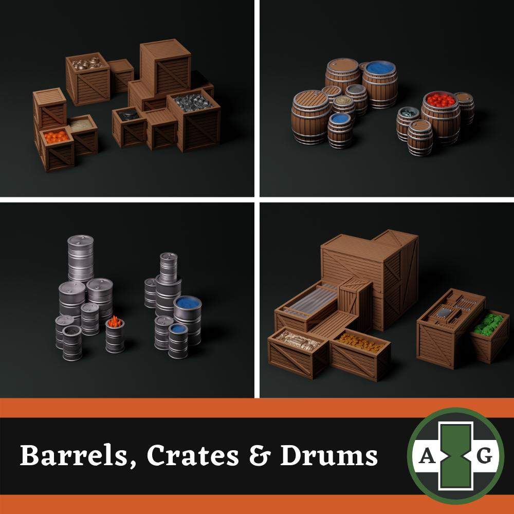 Barrels, Crates & Drums's Cover