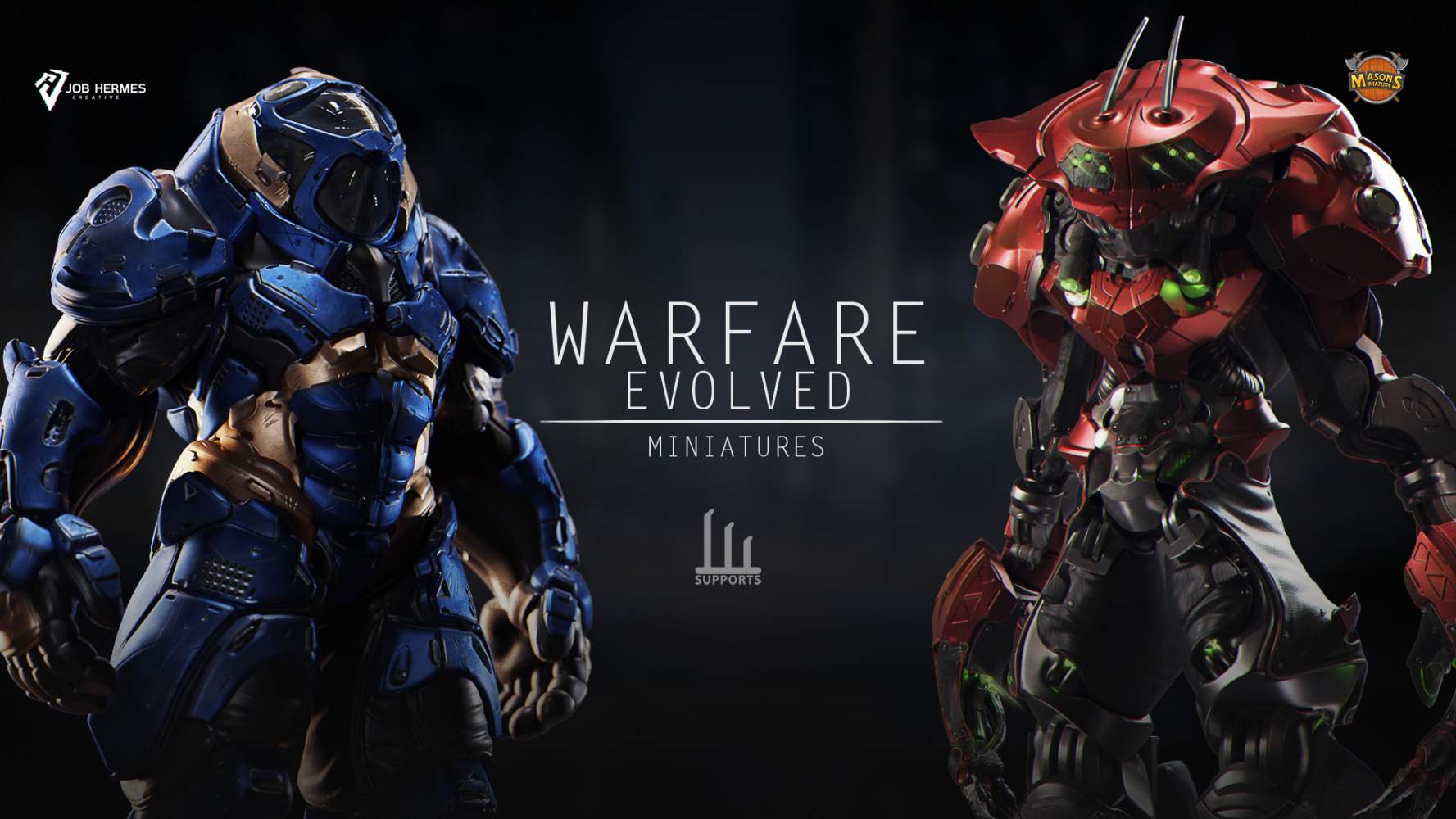 Warfare Evolved + Stretchgoals's Cover