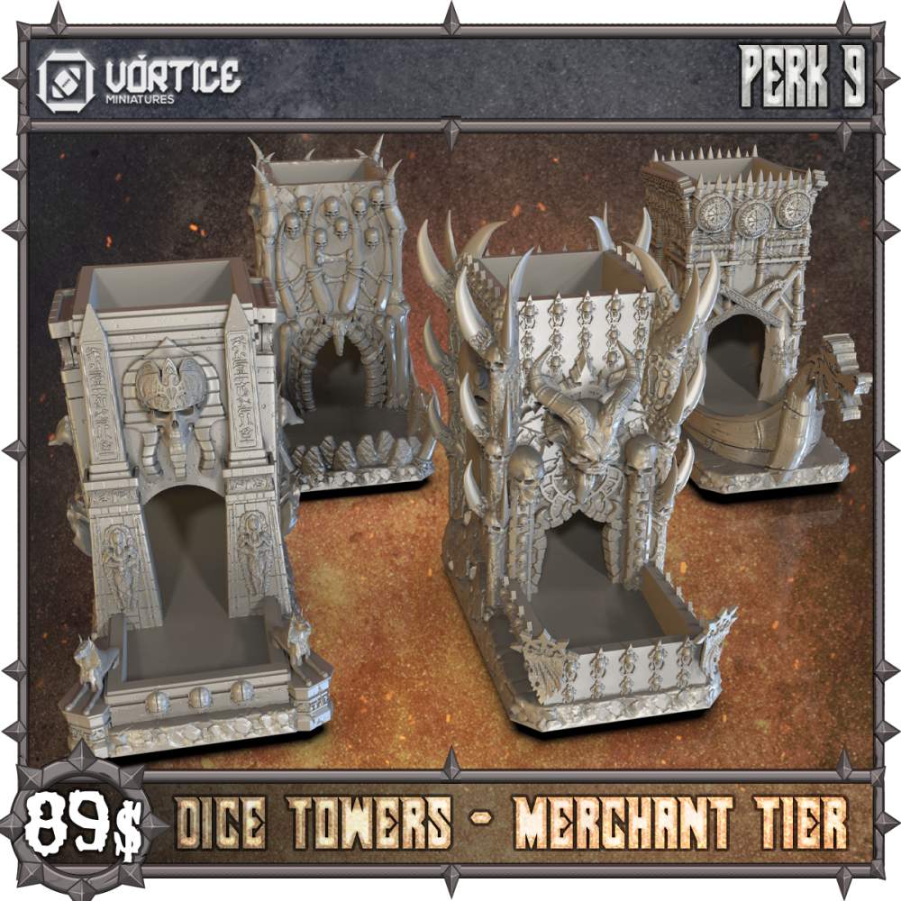 PERK 9 - DICE TOWERS - MERCHANT TIER's Cover