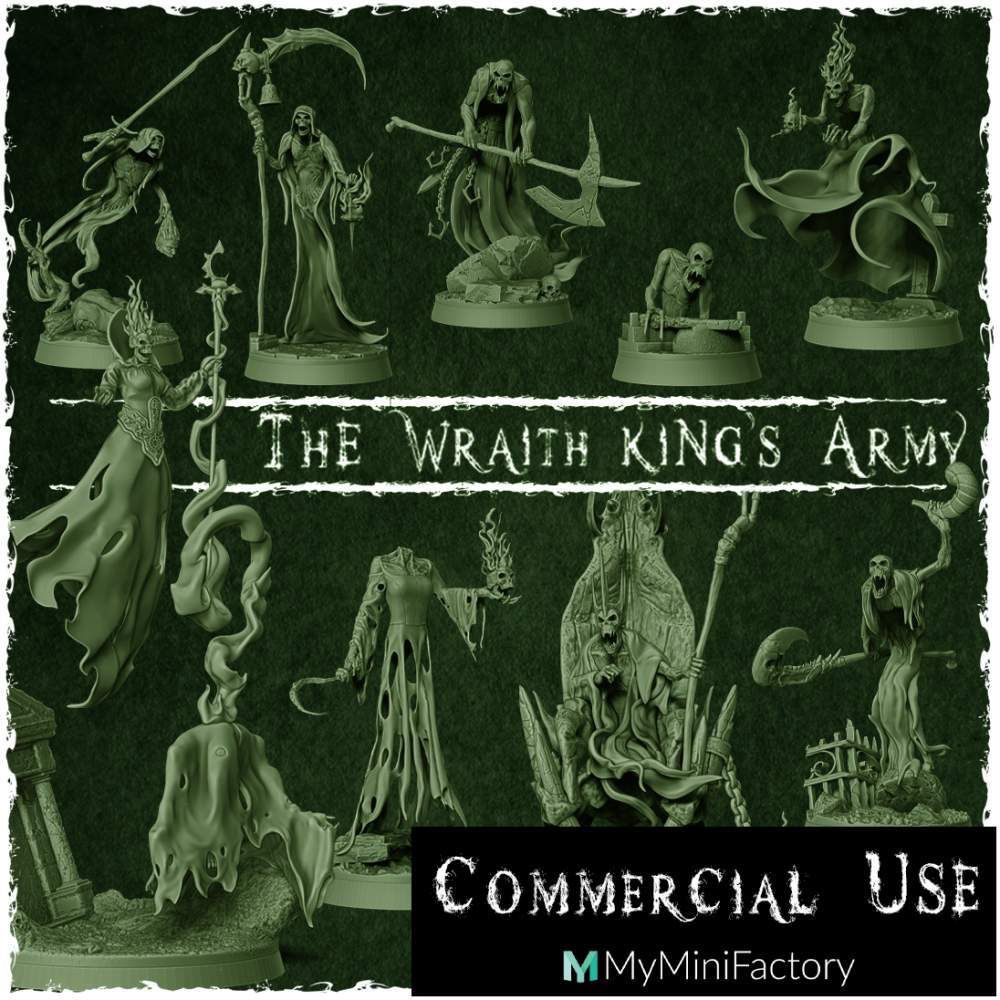 Addon: Commercial License -The Wraith King's Army's Cover