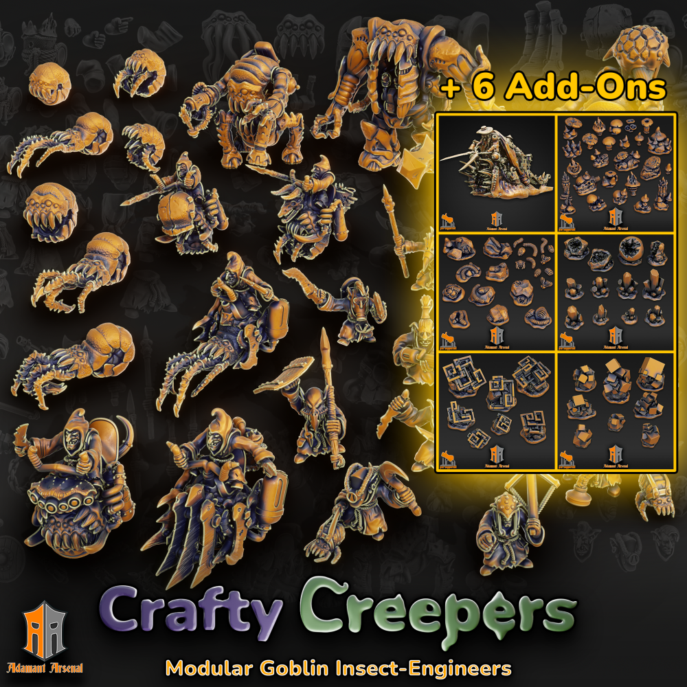 Crafty Creepers + All Add-ons's Cover