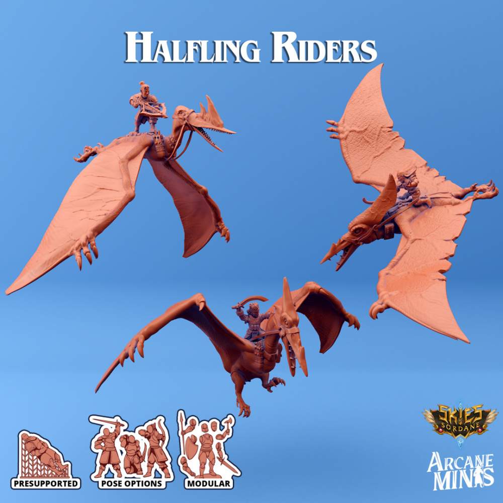 Halfling Terrordactyl Riders's Cover