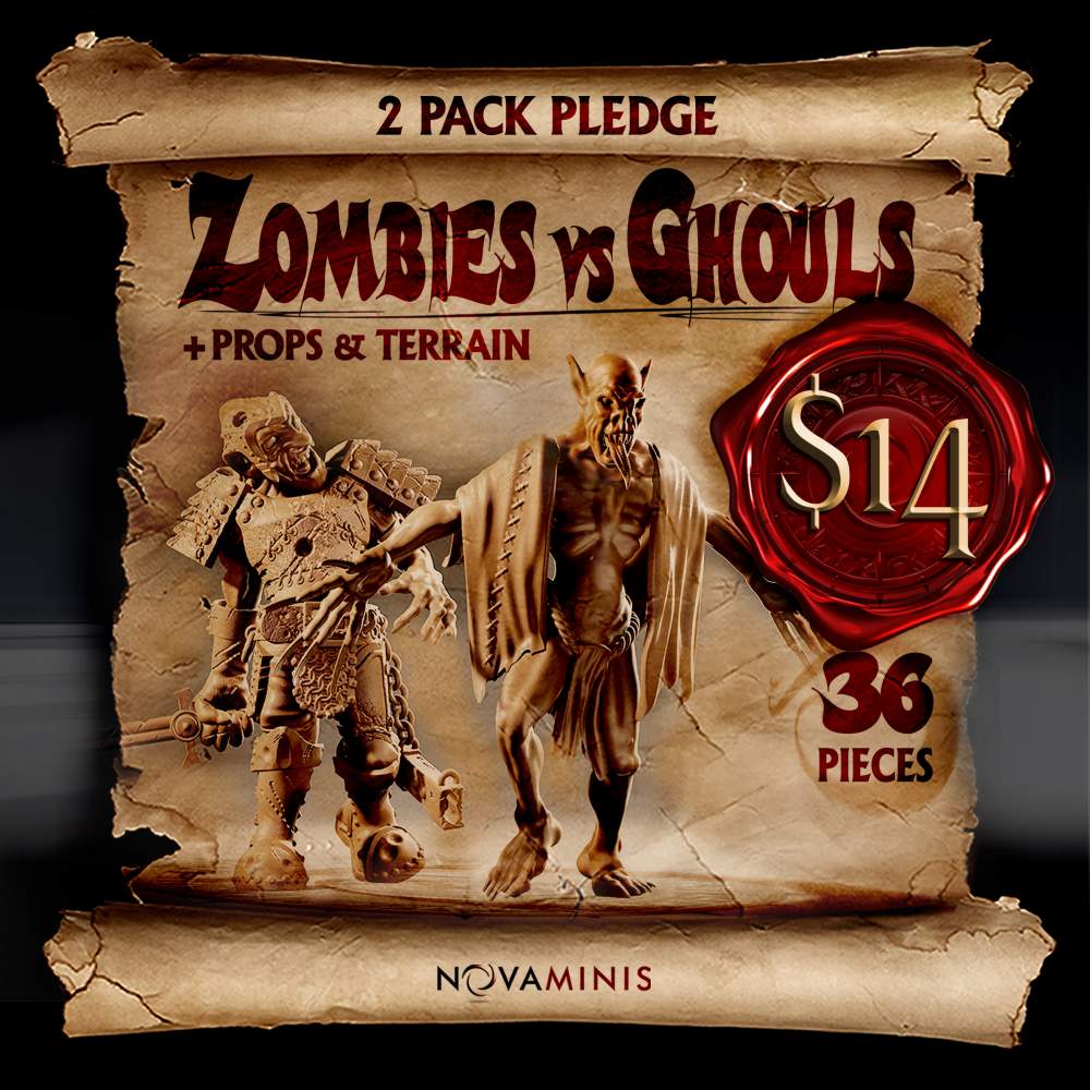Zombies vs Ghouls's Cover