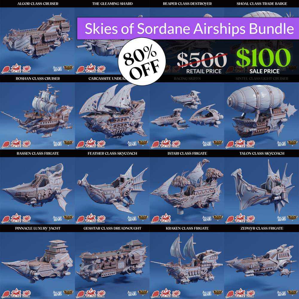 Skies of Sordane Airships Bundle's Cover