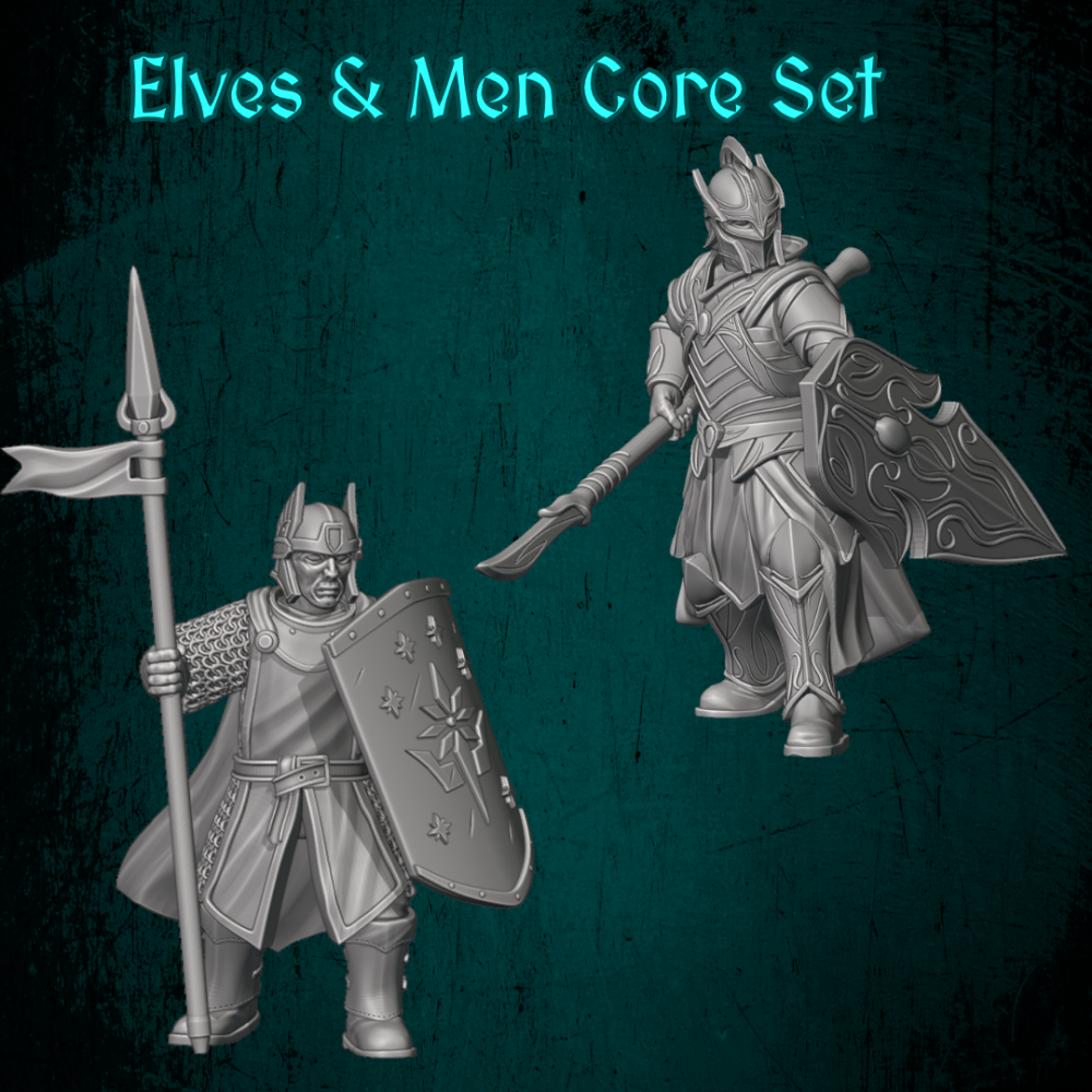 Elves and Men Core Set's Cover