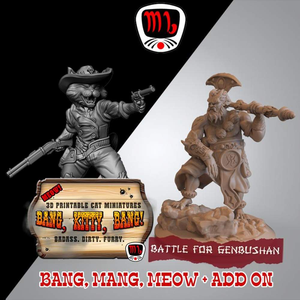 Bang Bang Meow! + Battle for Genbushan!'s Cover
