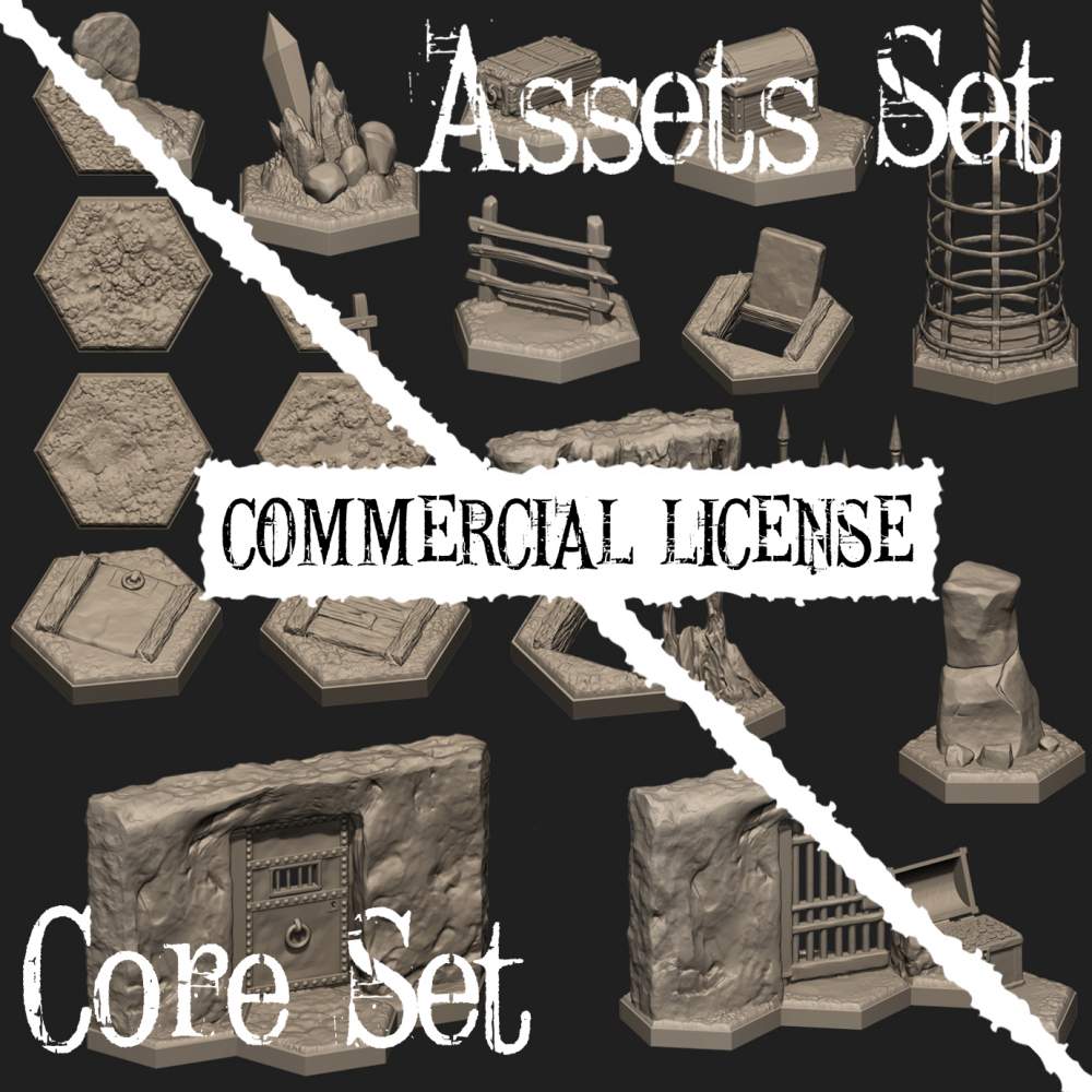 Assets + Core set + commercial license 's Cover