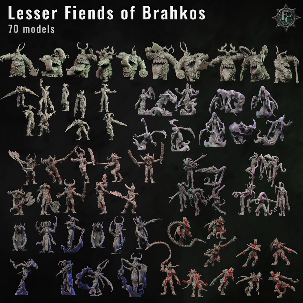 Lesser Fiends of Brahkos's Cover