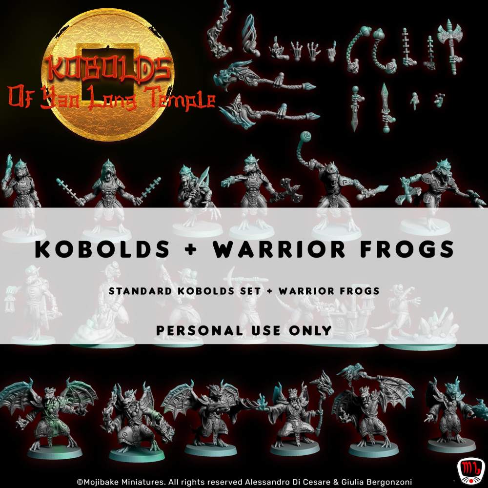 Kobolds & Asian Warrior Frogs's Cover