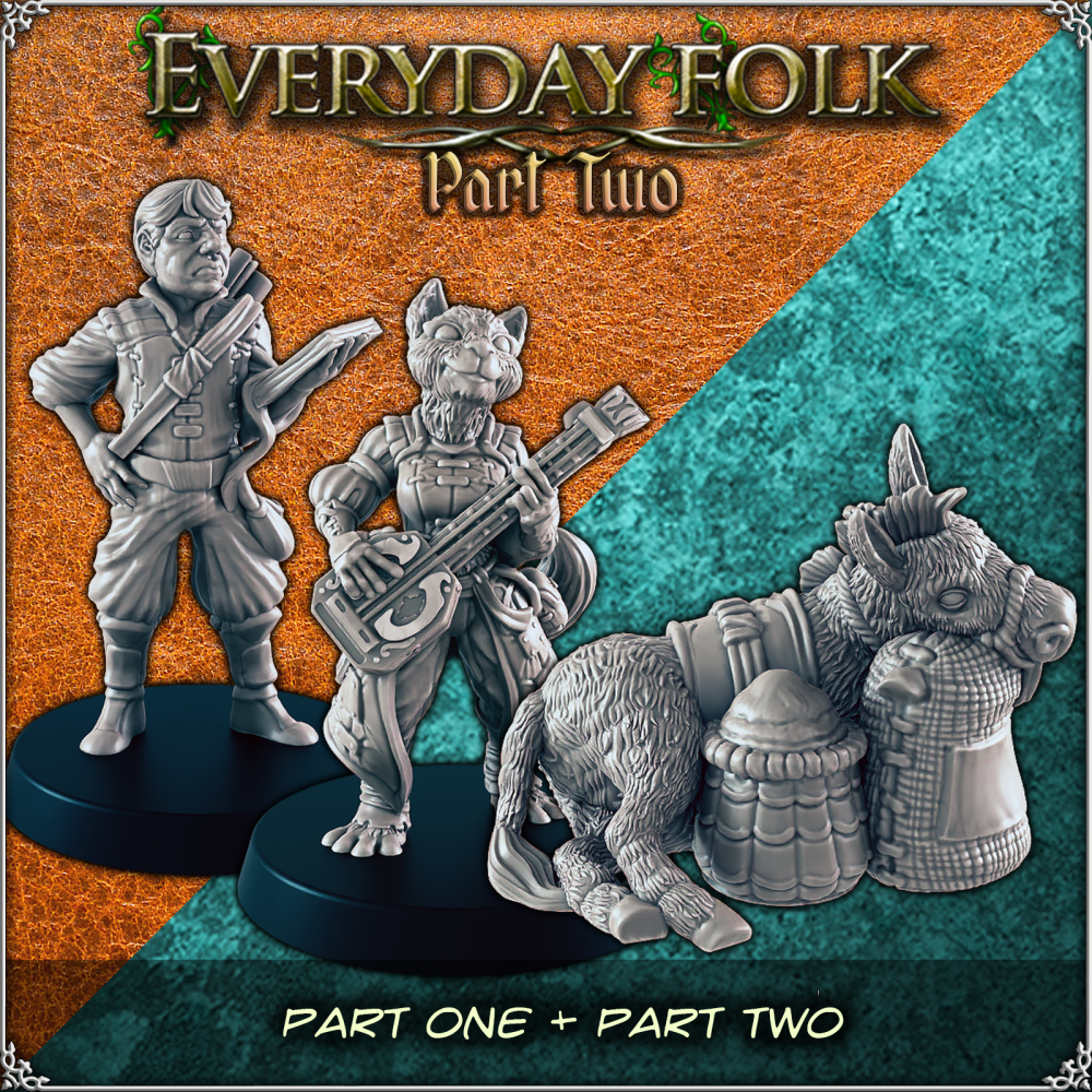 Everyday Folk Part 1 and 2's Cover
