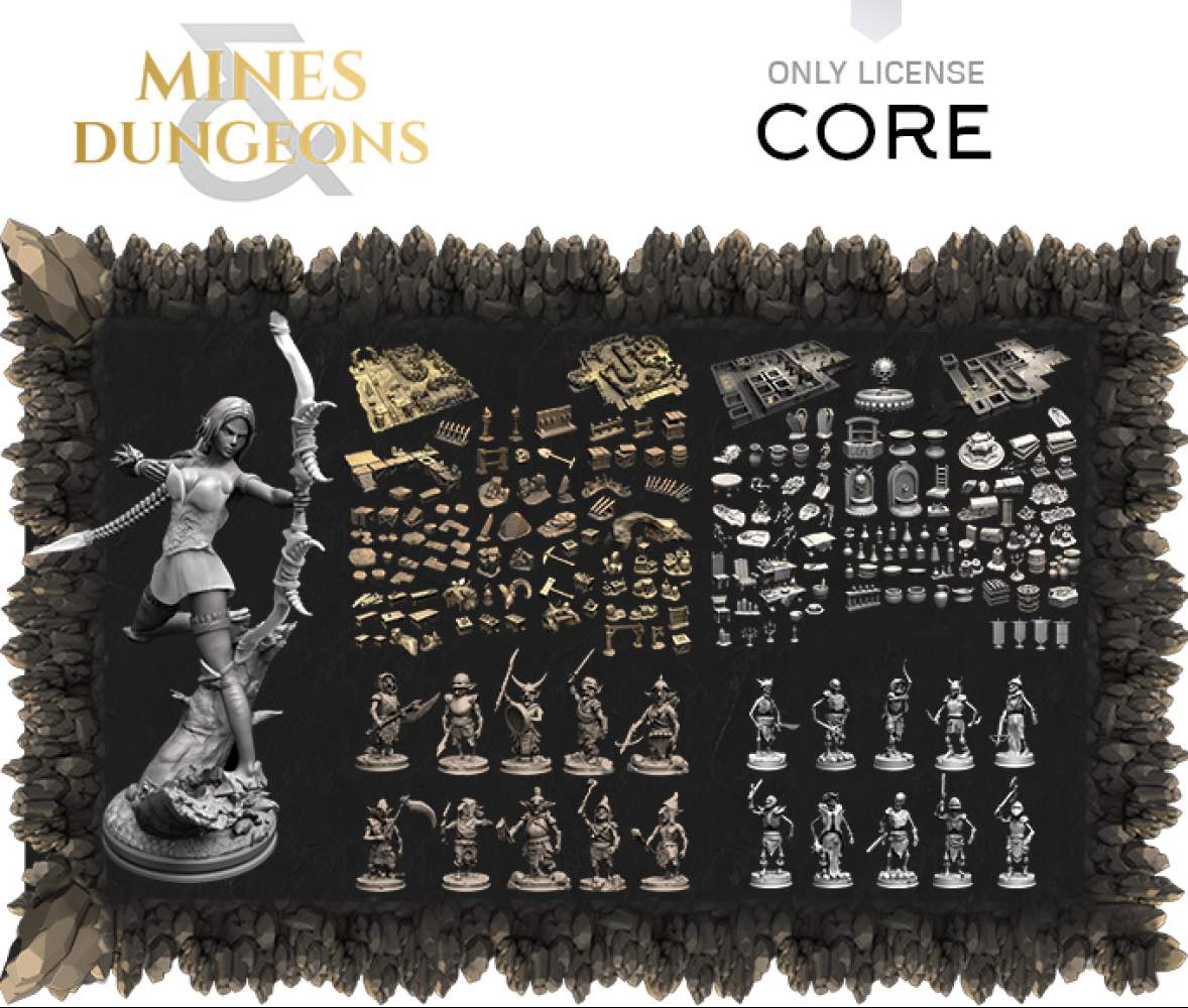 Dungeons & Mines Pack's Cover
