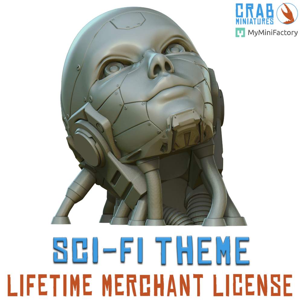 Sci-Fi Dice Towers - Merchant License 's Cover