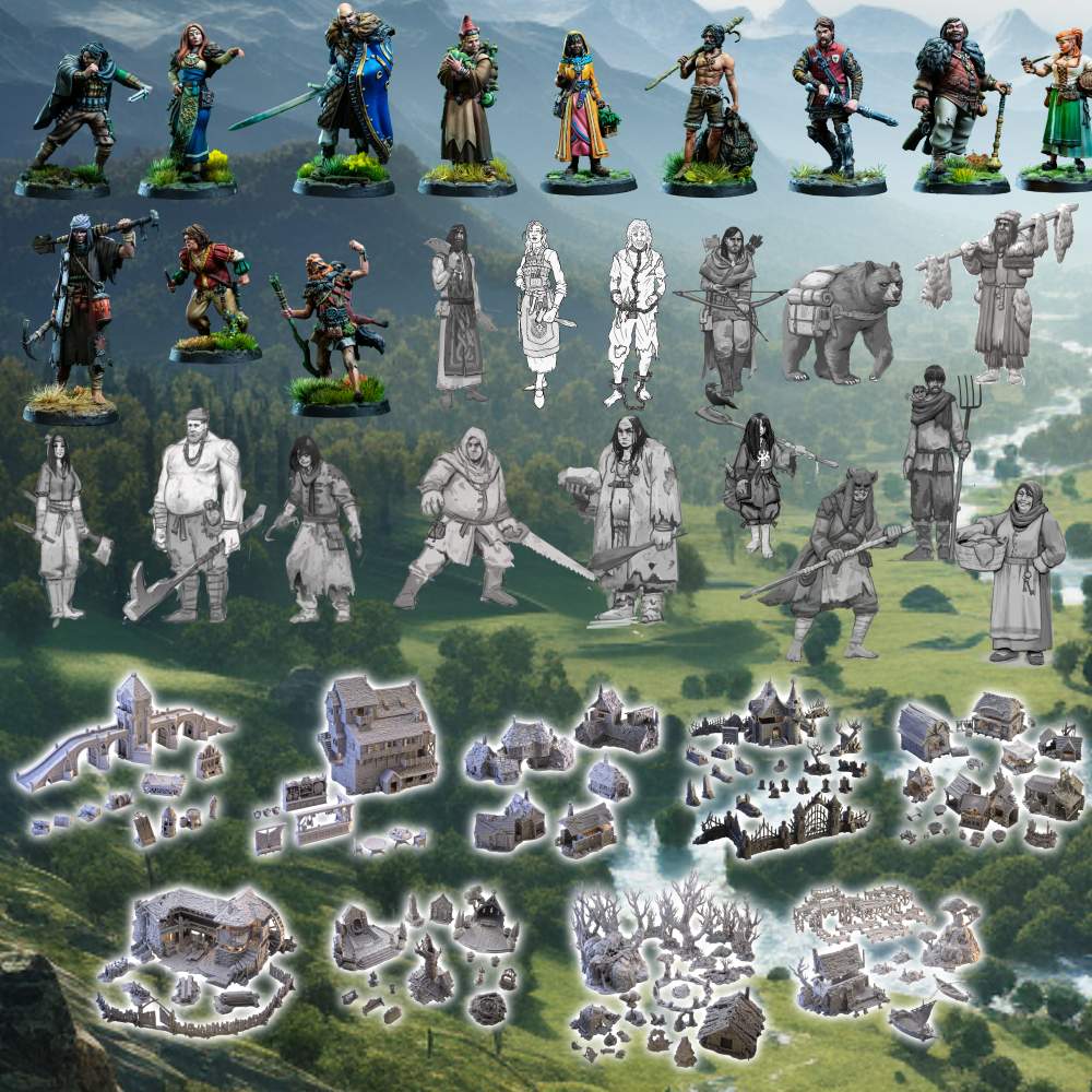 Minis and Lore and all Location Terrain sets's Cover