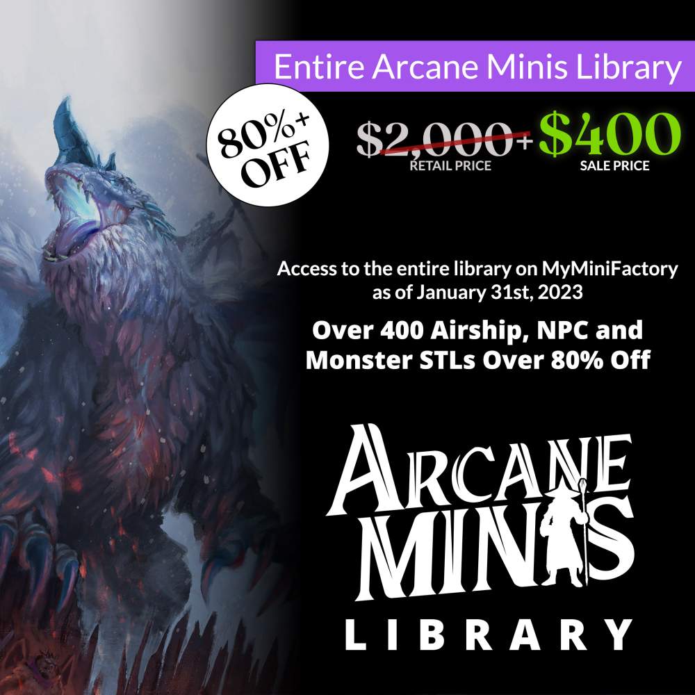 Entire Arcane Minis Library's Cover