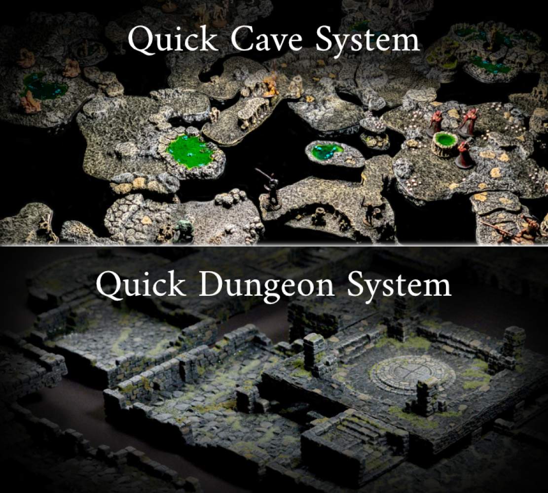 Quick System - Cave & Dungeon's Cover