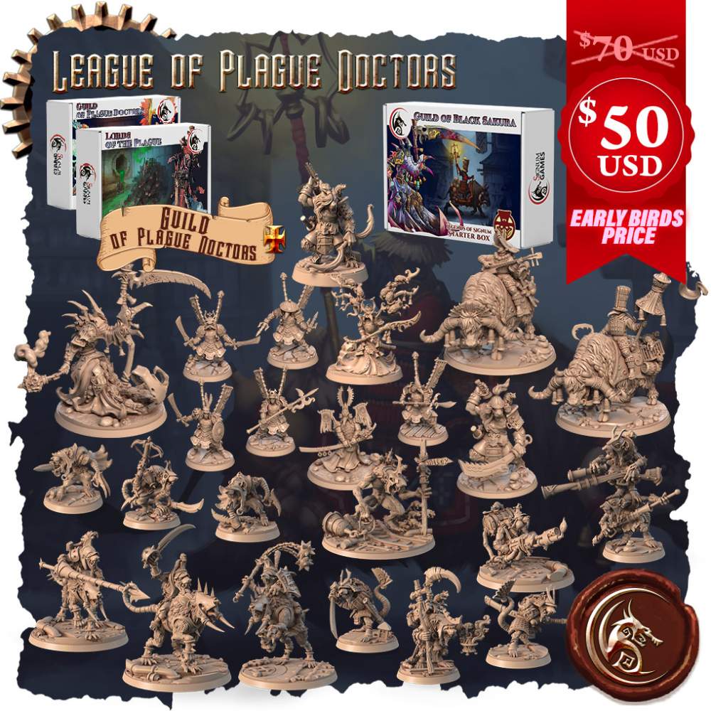 League of Plague Doctors - 72 Hour Early Bird!'s Cover