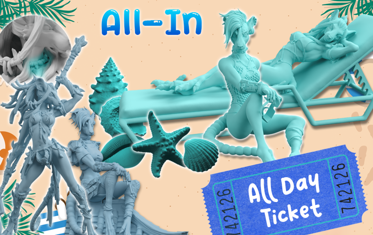 ALL DAY TICKET: All-In's Cover