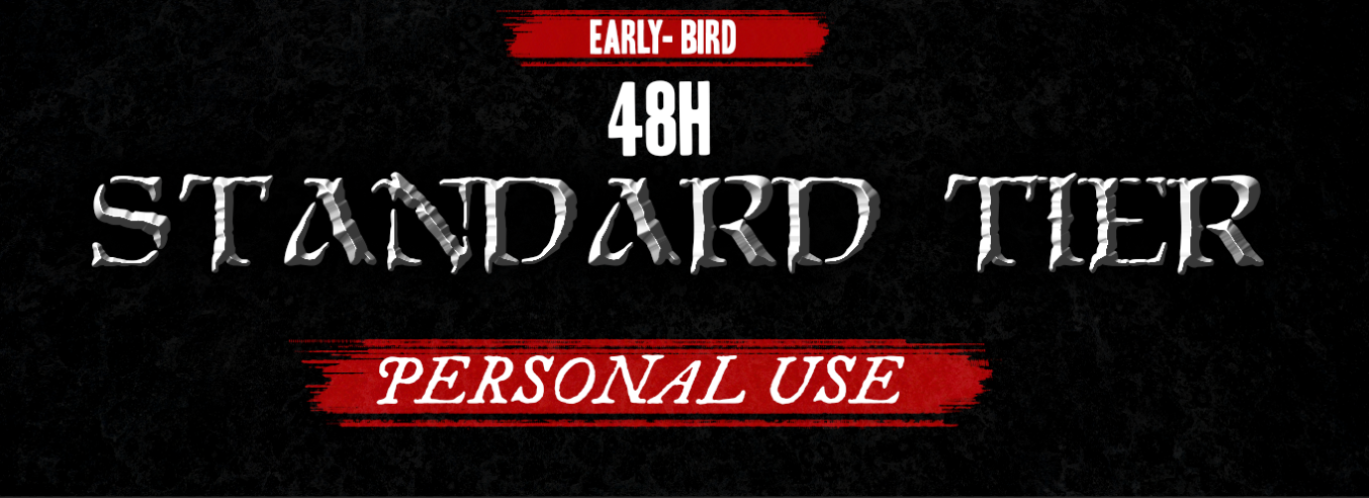 (Early Bird first 48h) Standard Tier's Cover