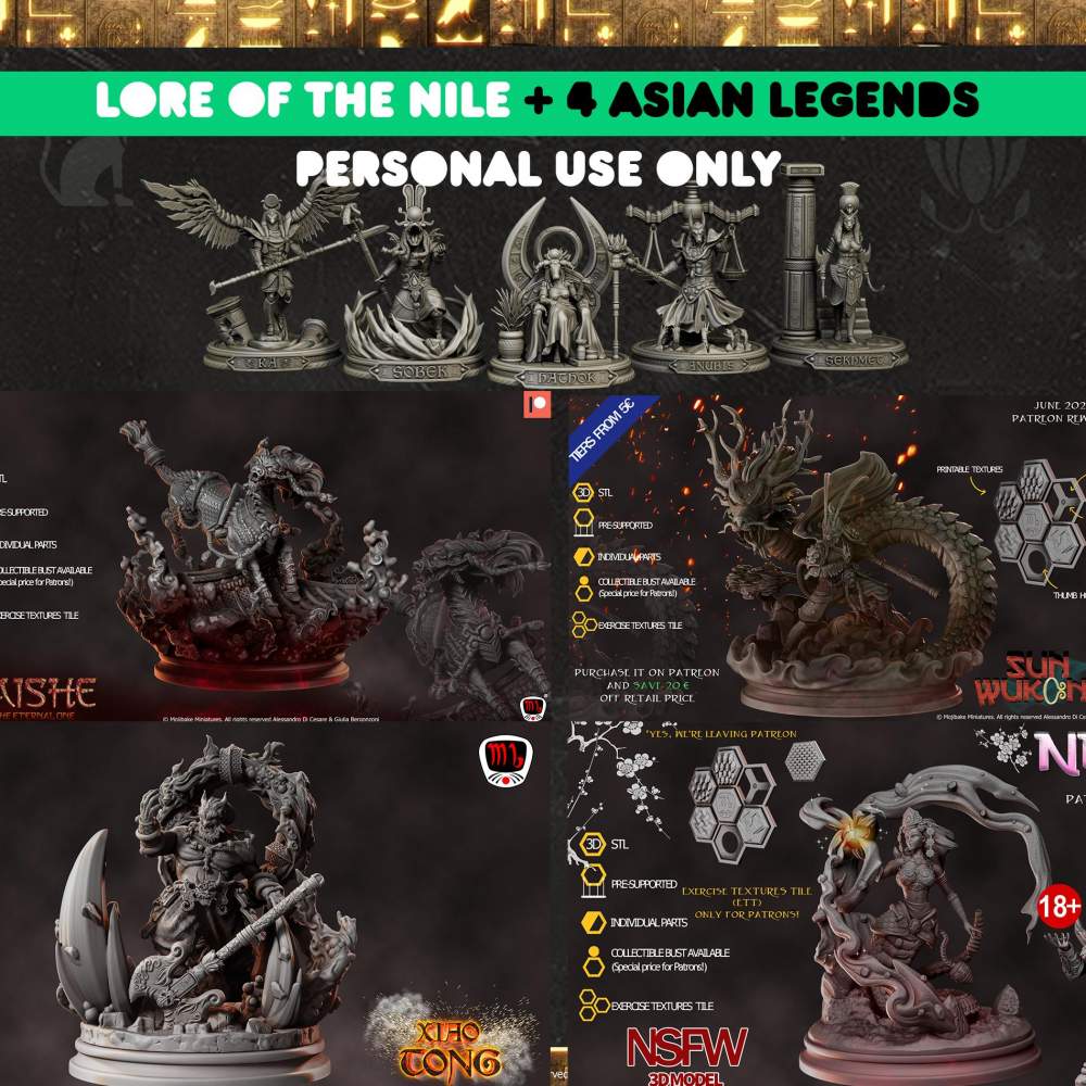 Lore of the Nile +Asian Legends's Cover