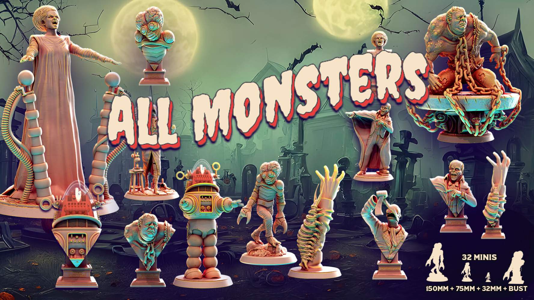 All monsters (early bird)'s Cover