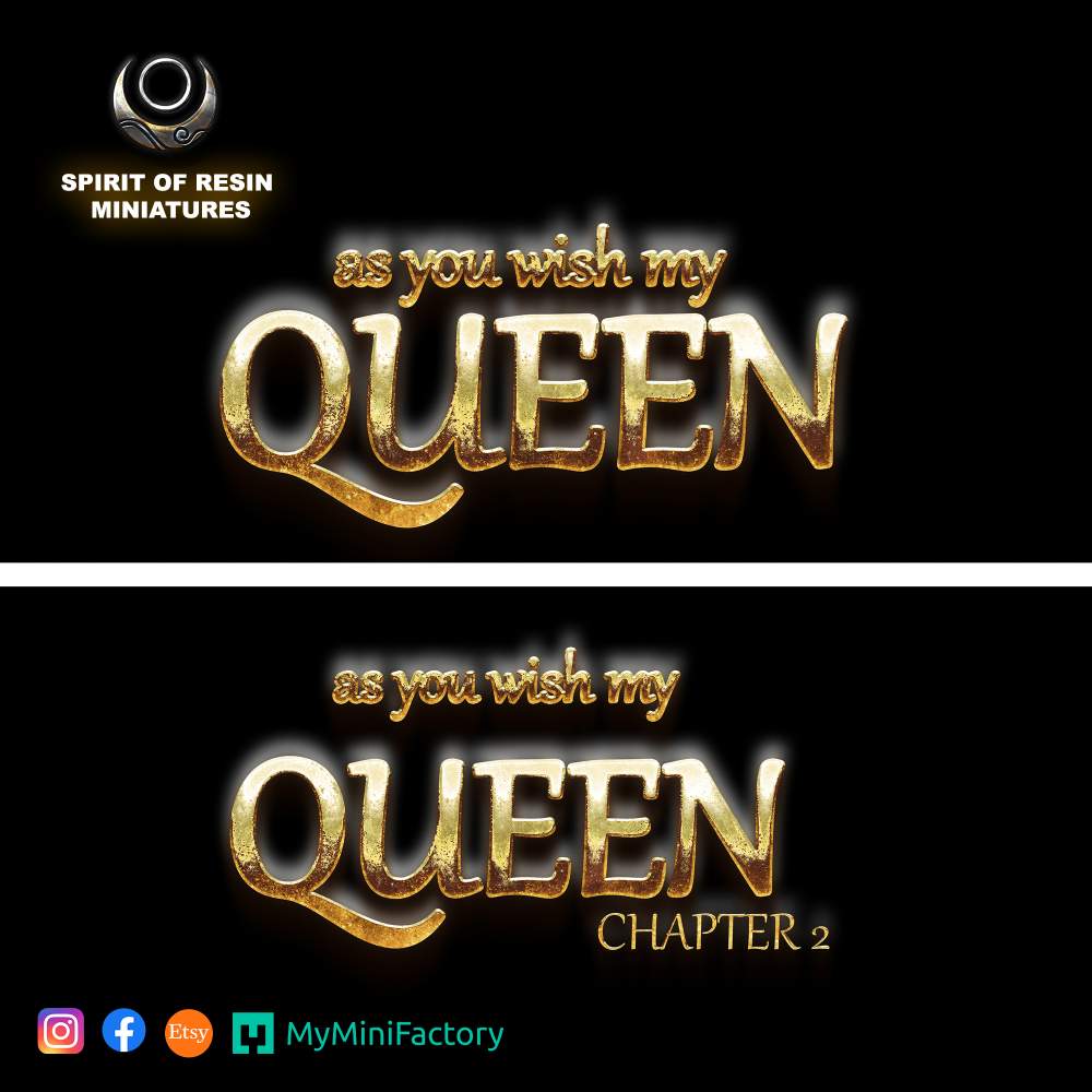Chapter 1 & 2 - As You Wish My Queen 's Cover