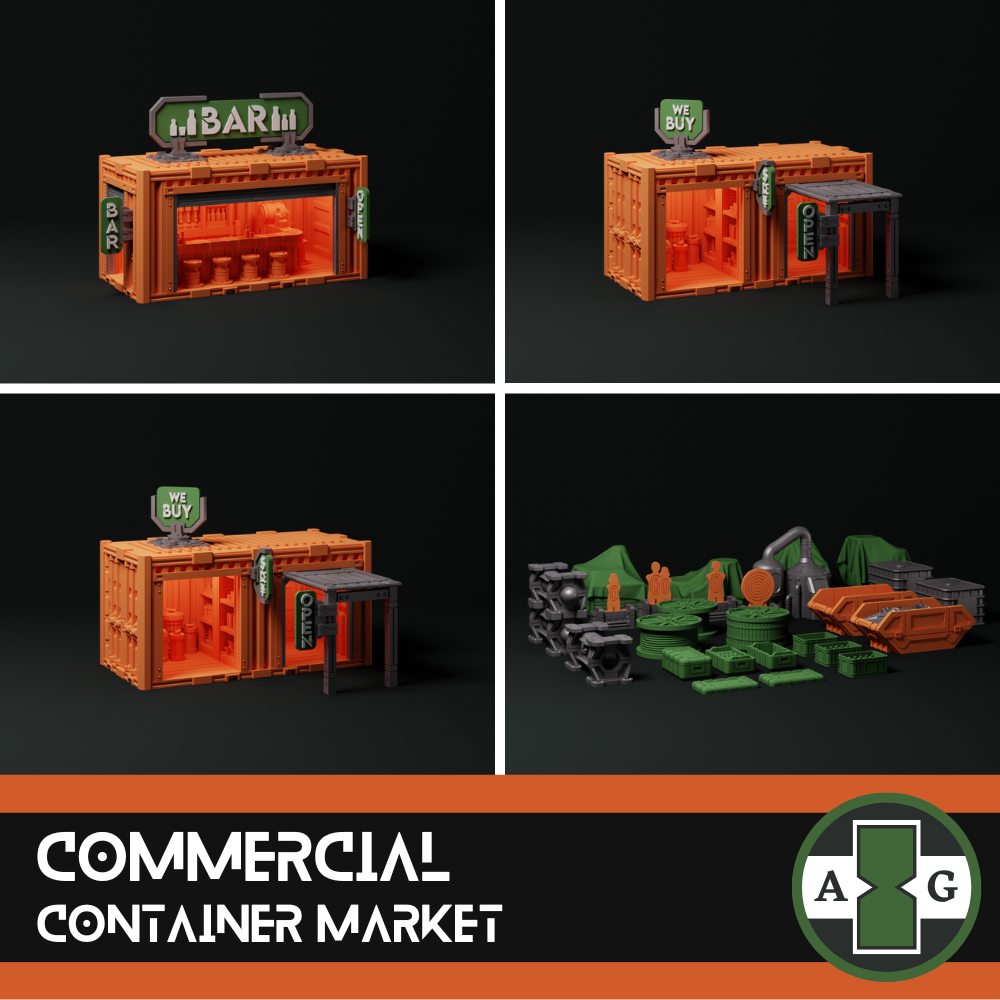 Commercial License: Container Market's Cover