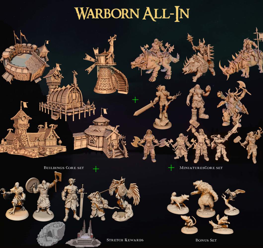 Warborn - All-IN's Cover