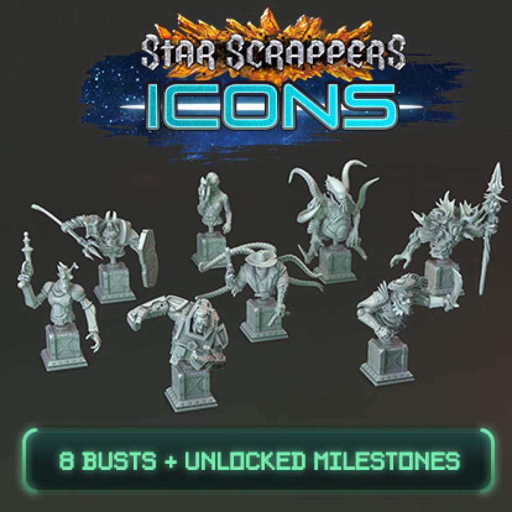 Icons of Star Scrappers Universe's Cover