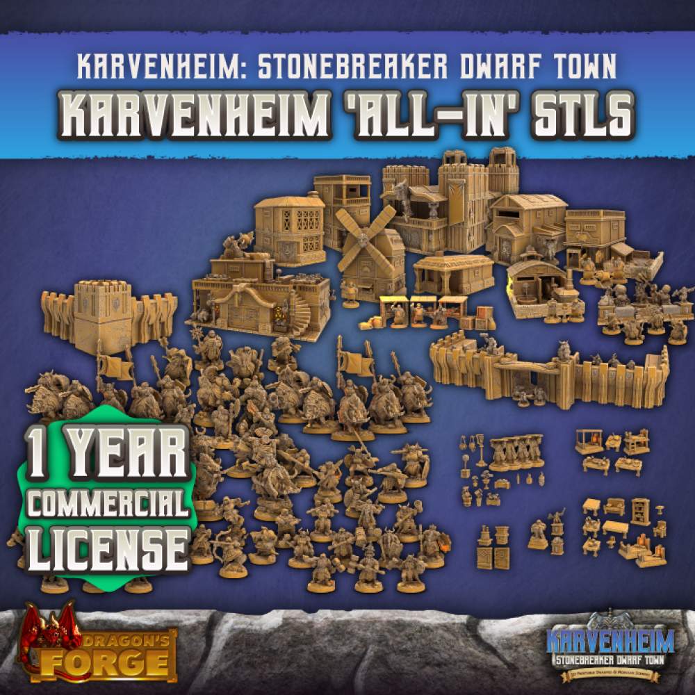 All-In' STLs (Commercial License)'s Cover