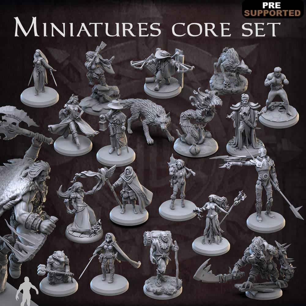 Miniatures core set's Cover