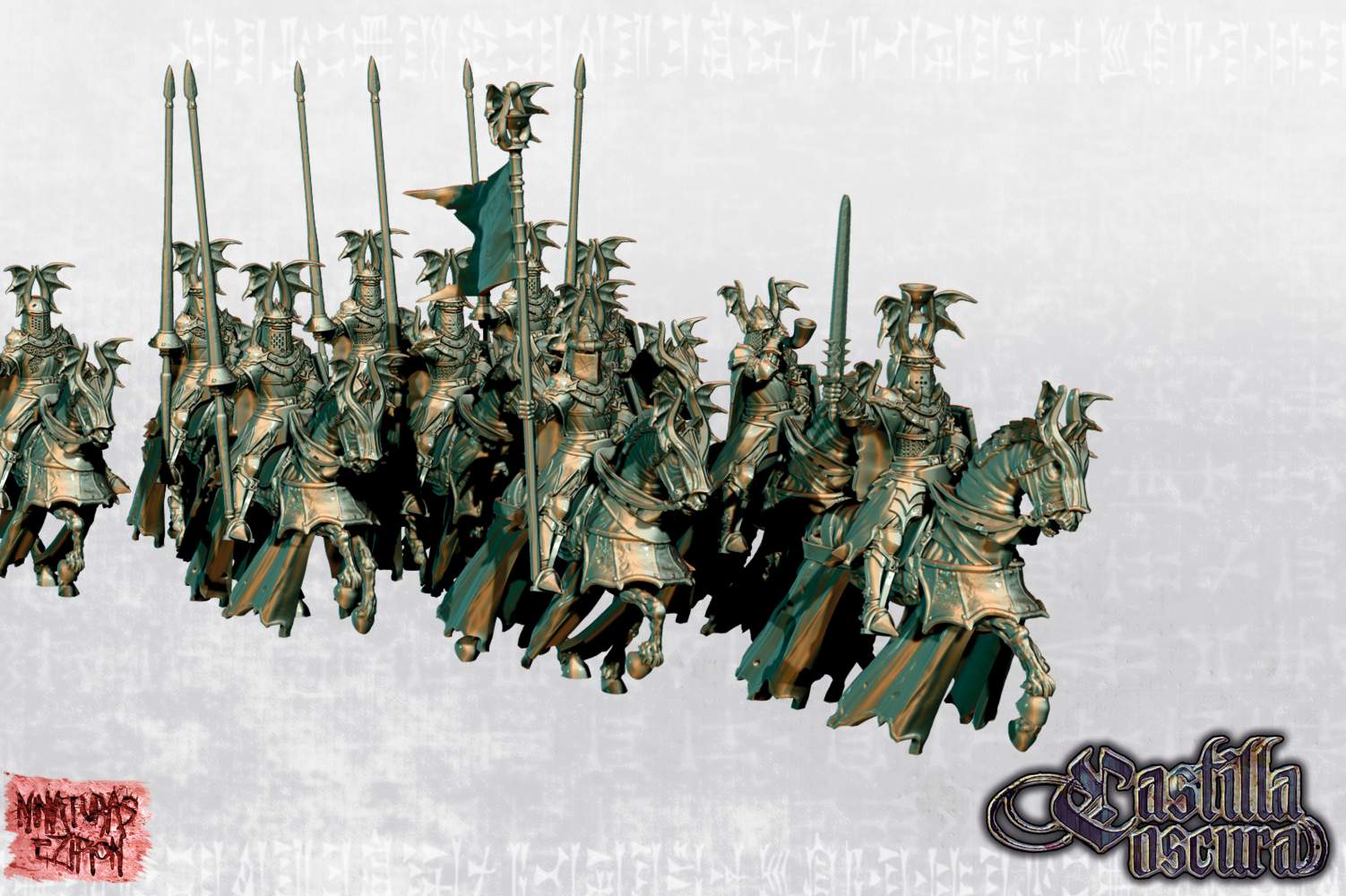Black Grail Knights - Cavalry Set 's Cover