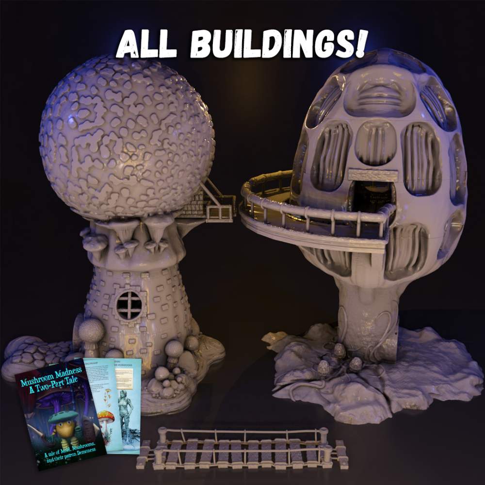 Mushroom Madness Buildings's Cover