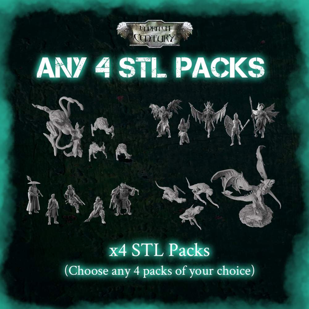 Any 4 STL packs's Cover