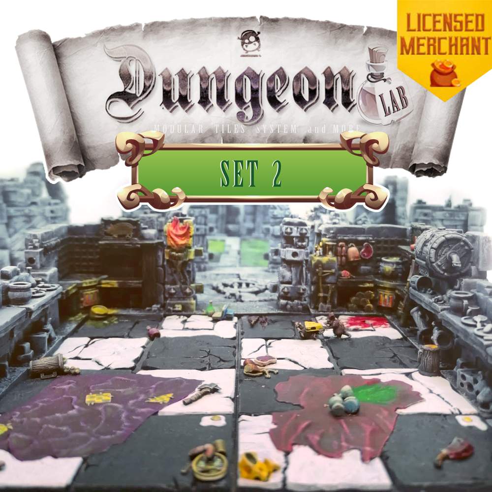 Dungeon Lab - SET 2 MERCHANT's Cover