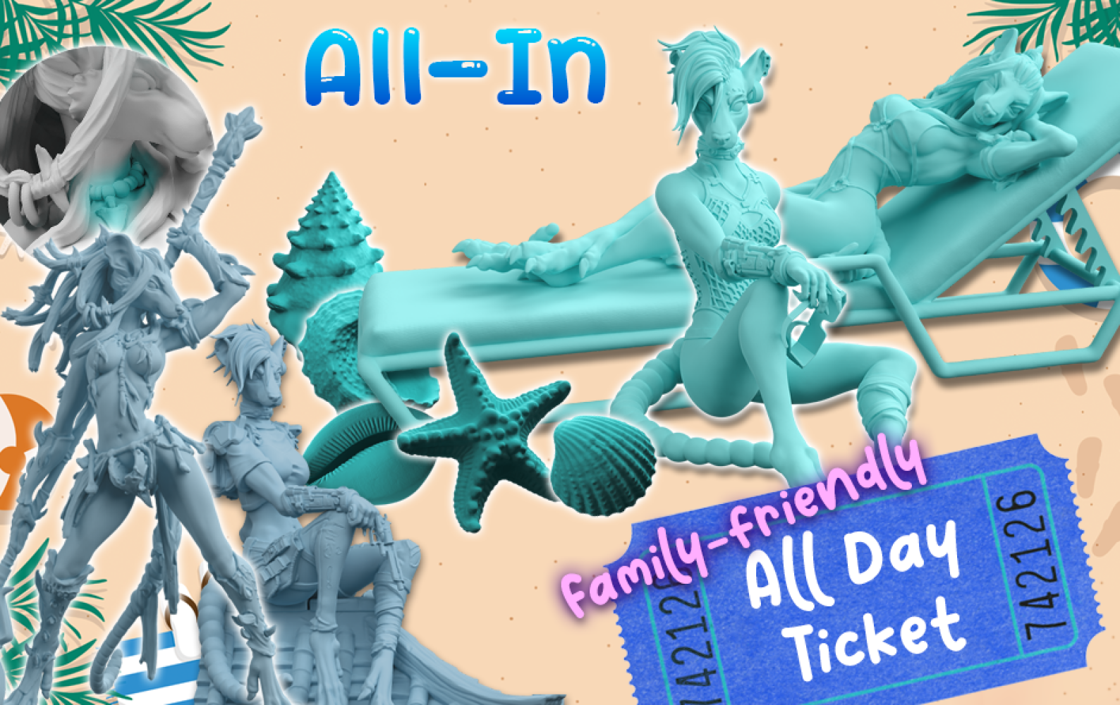 ALL DAY TICKET: All-In Family-Friendly 's Cover